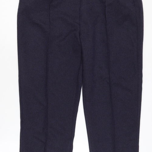 Honor Millburn Women's Blue Regular Fit Trousers