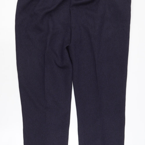 Honor Millburn Women's Blue Regular Fit Trousers