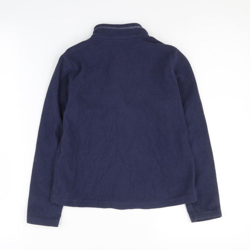 Quechua Boys Blue Fleece 1/4 Zip Sweatshirt Size 6-7 Years