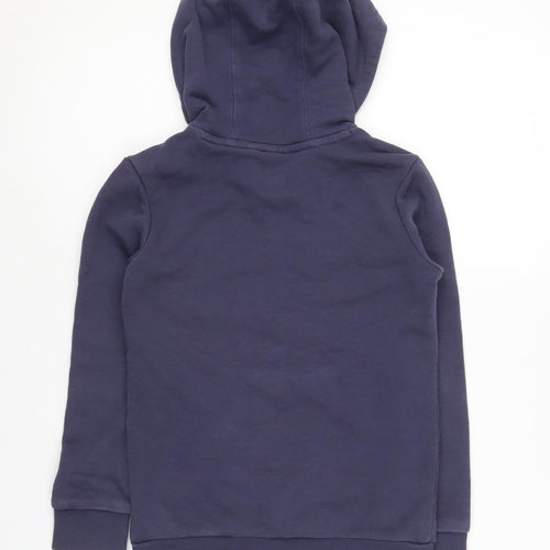 Adidas Boys Blue Pullover Hoodie 7-8 Years