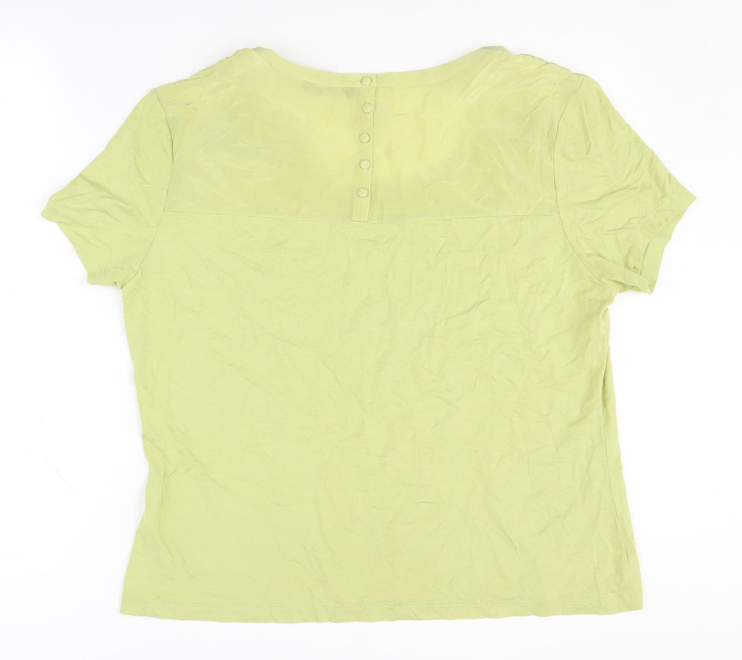Alex & Co. Women's Green Basic Top, Size 20