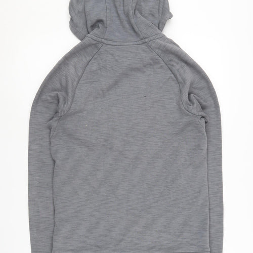 Nike Unisex Grey XS Pullover Hoodie with Logo