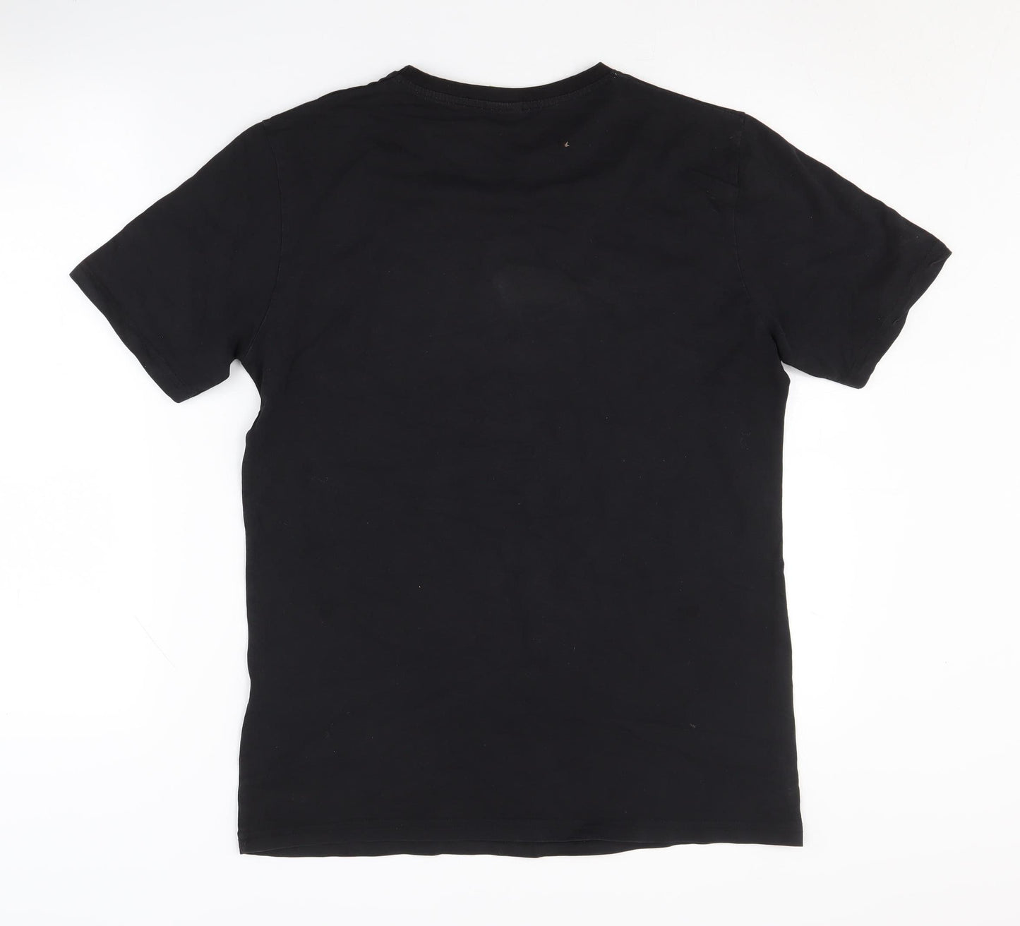 Hugo Boss Men's Black Logo T-Shirt, Large