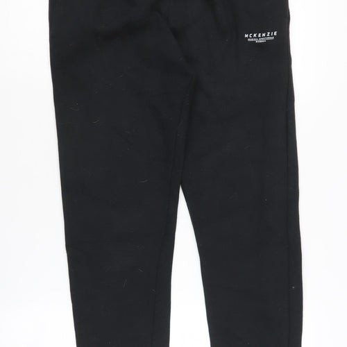 McKenzie Boys Black Jogger Trousers 13 Years