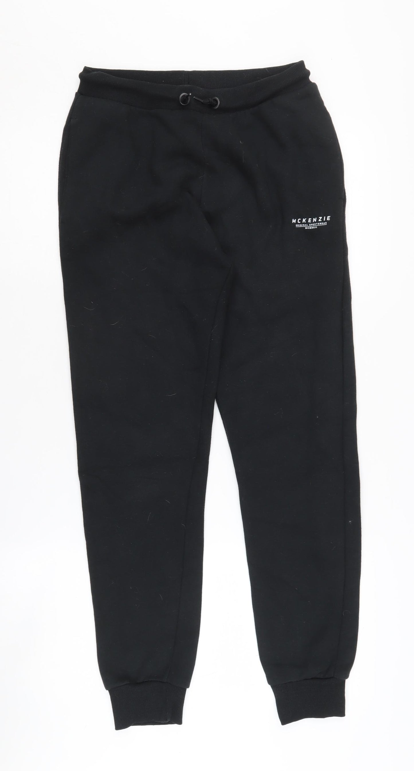 McKenzie Boys Black Jogger Trousers 13 Years