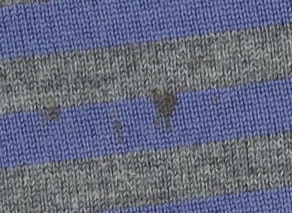 GAP Men's Blue Striped Wool Pullover Jumper L