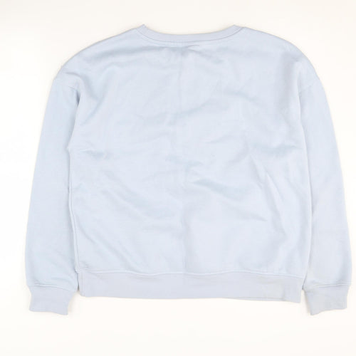 Disney Women’s Blue Pullover Sweatshirt, Stitch, Size 6