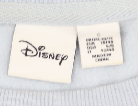 Disney Women’s Blue Pullover Sweatshirt, Stitch, Size 6