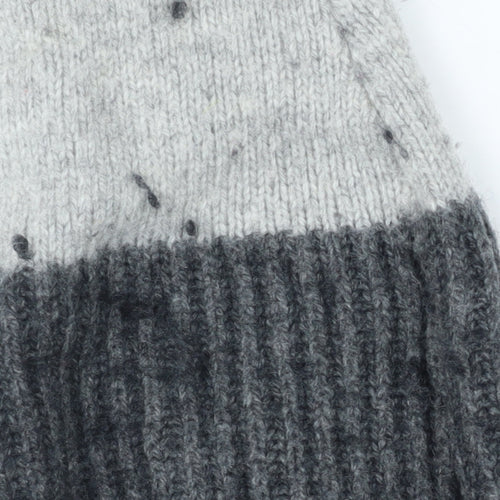 French Connection Women's Grey Mock Neck Jumper, Size S