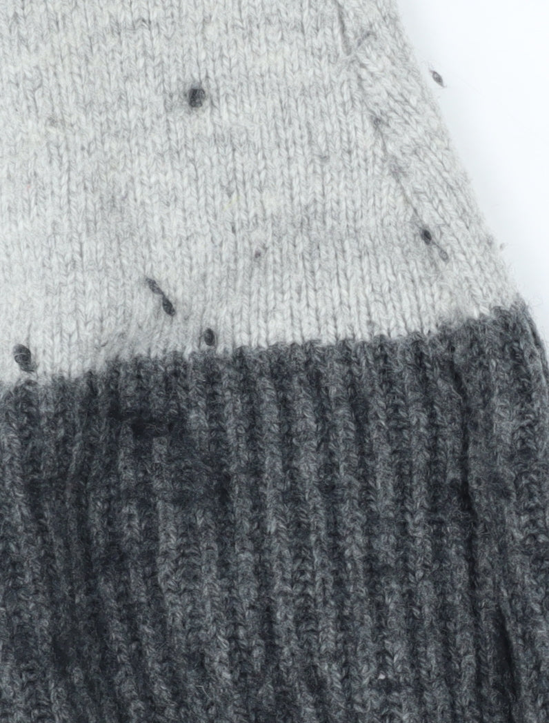French Connection Women's Grey Mock Neck Jumper, Size S