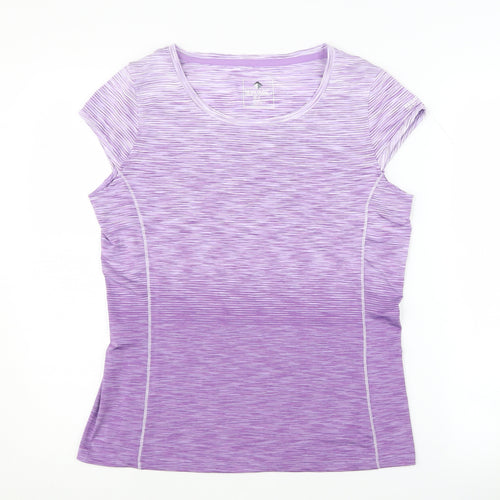 Regatta Women's Purple Short Sleeve Athletic Top