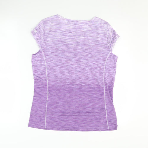 Regatta Women's Purple Short Sleeve Athletic Top