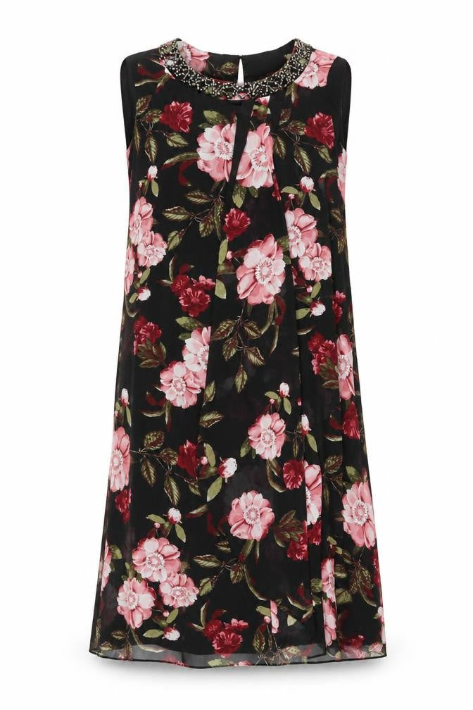 Joanna Hope Women's Multicoloured Floral Dress Size 14