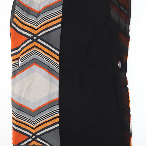 Warehouse Women's Multicoloured Shift Dress Size 12