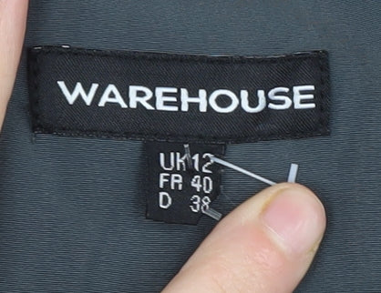 Warehouse Women's Multicoloured Shift Dress Size 12