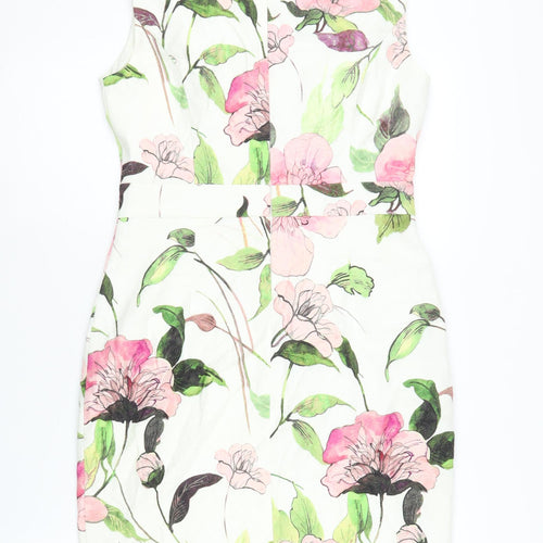 Phase Eight Women's Multicoloured Floral Dress Size 12