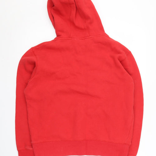 Fila Red Men's Pullover Hoodie - Size S