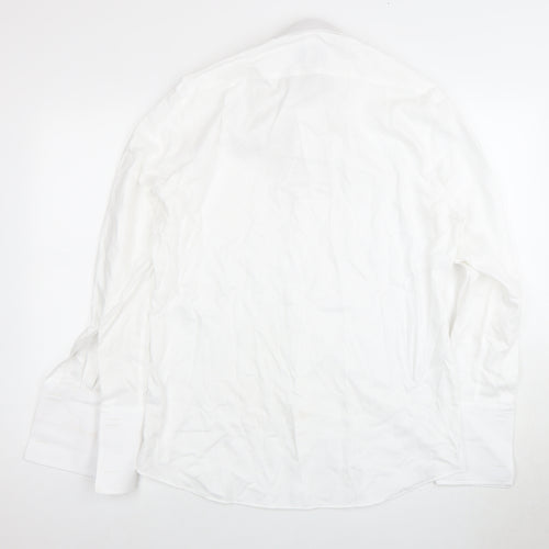Charles Tyrwhitt Men's White Slim Fit Dress Shirt