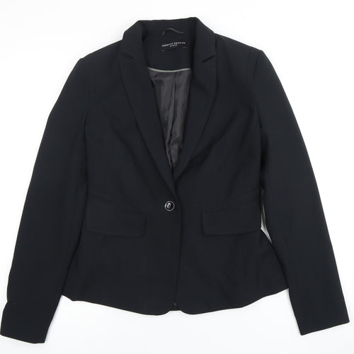 Dorothy Perkins Women's Black Suit Jacket Size 10