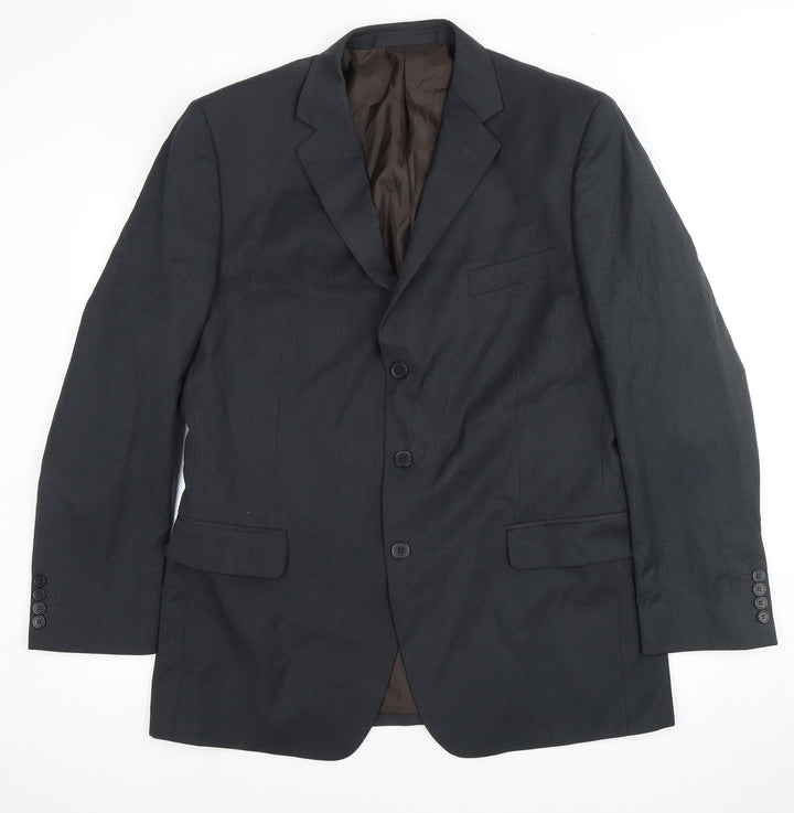 Marks and Spencer Men's Grey Blazer Size 42R