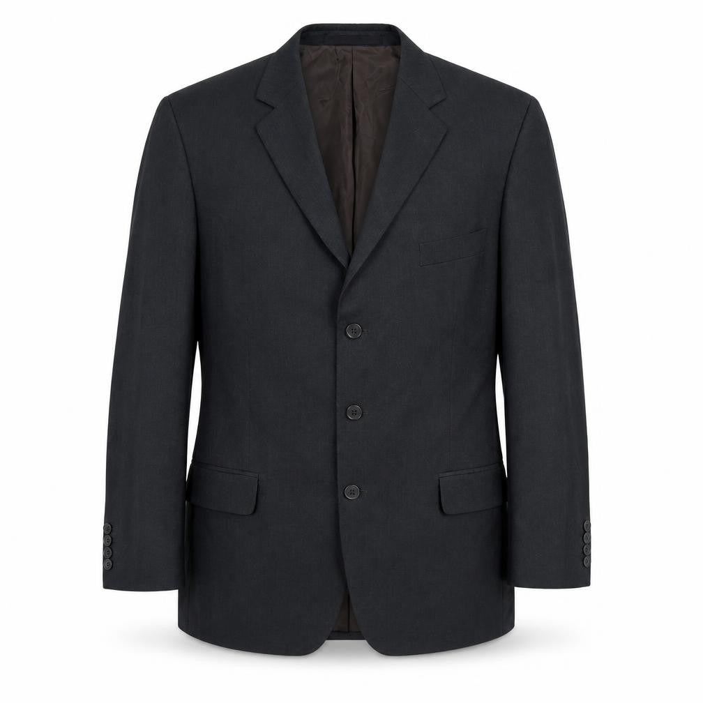 Front view of Marks & Spencer Men's Grey Blazer, size 42R