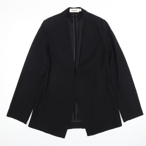 Louche Women’s Black Blazer UK 10 Polyester