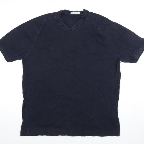 Marks & Spencer Women's Black M V-Neck T-Shirt