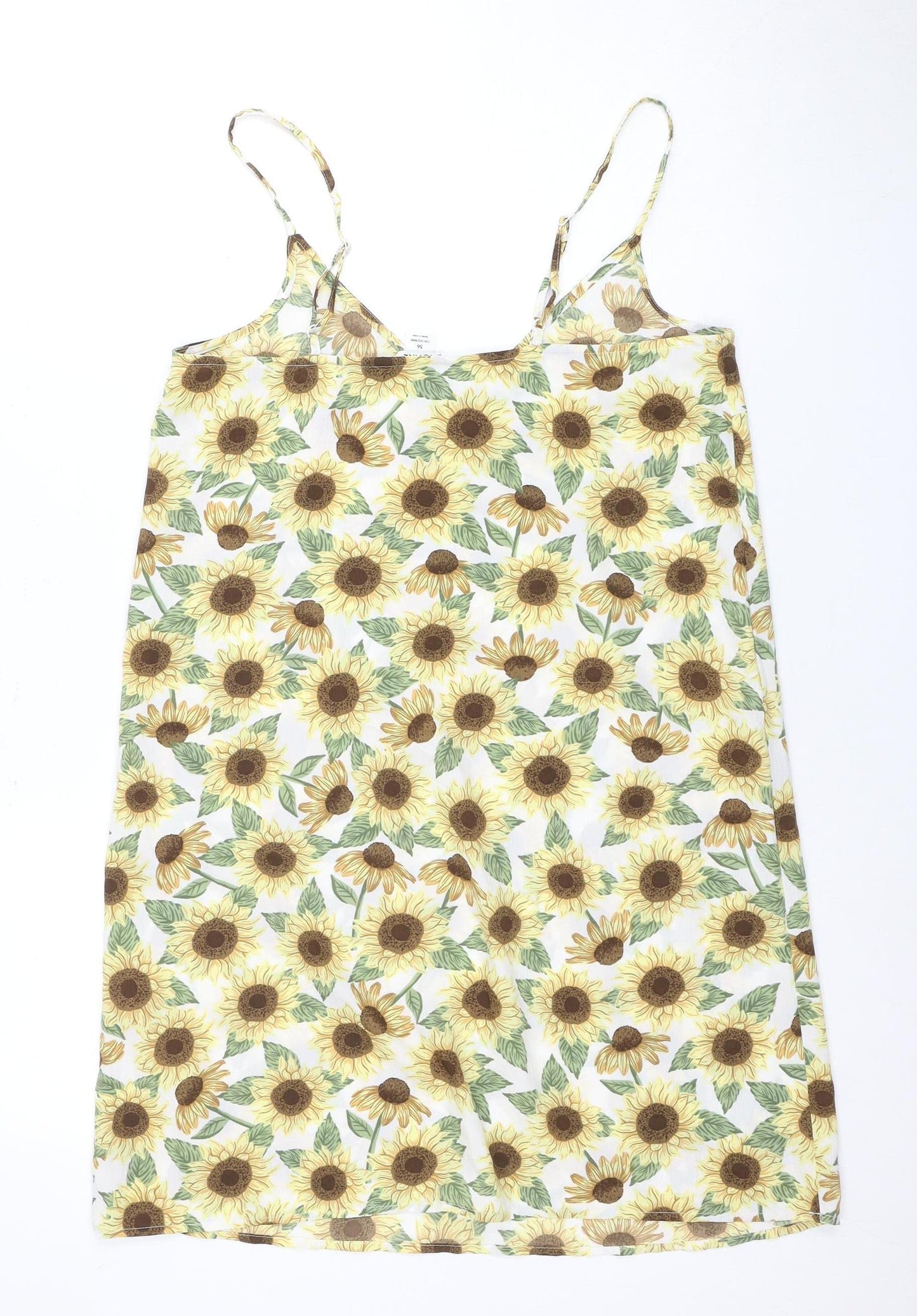 Monki Women's Multicoloured Floral Dress Size 8