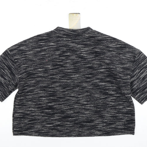 BEFORE DARK Women's Black T-Shirt, Size M, Relaxed Fit