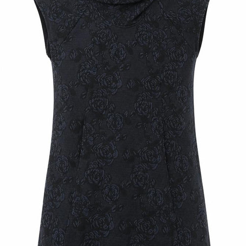 VIZ-A-VIZ Women's Black Floral Dress Size 10