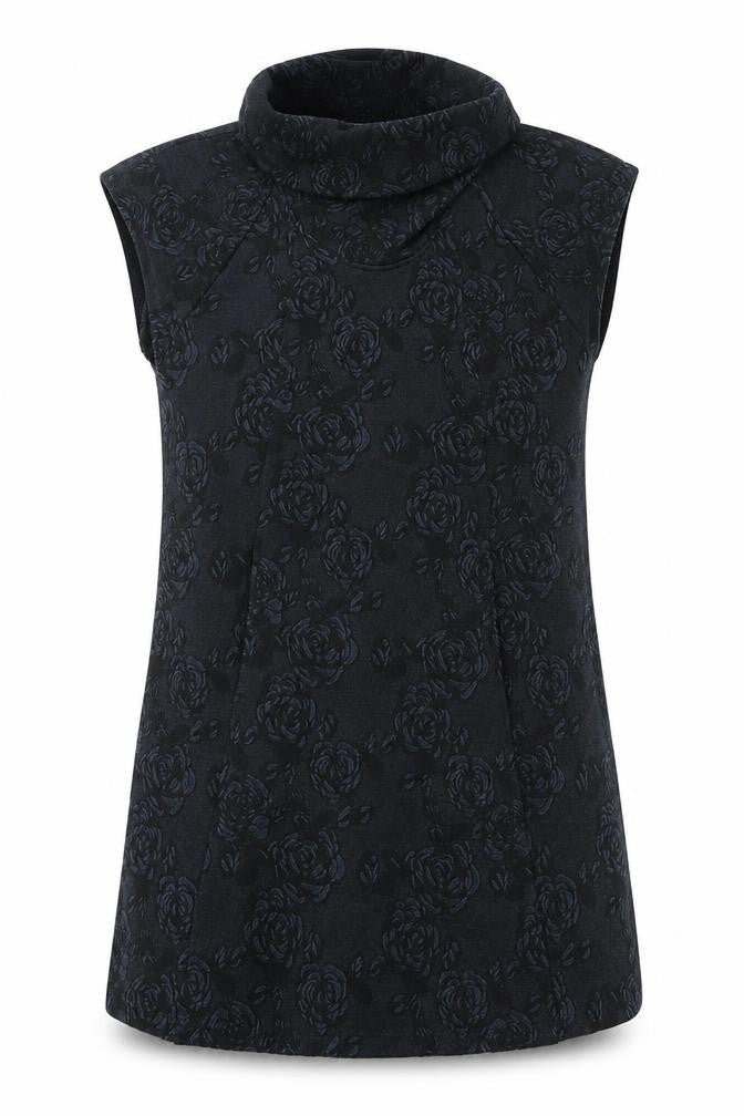 VIZ-A-VIZ Women's Black Floral Dress Size 10