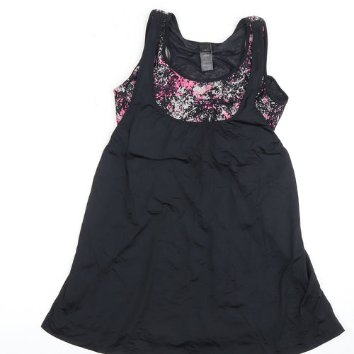 Marks and Spencer Women's Black Pink Tank Top L
