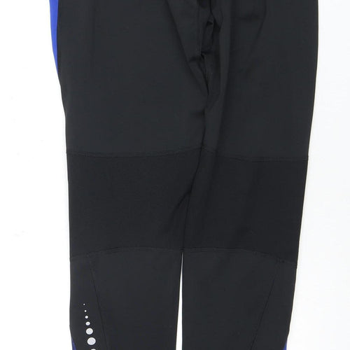 Next Unisex Track Pants M Black/Blue Breathable
