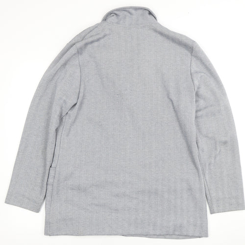 Weekenders Grey Women's Blazer M, Herringbone Casual