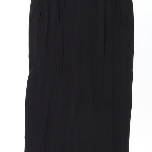 Donna Ricco Women's Black Sleeveless Jumpsuit Size 12