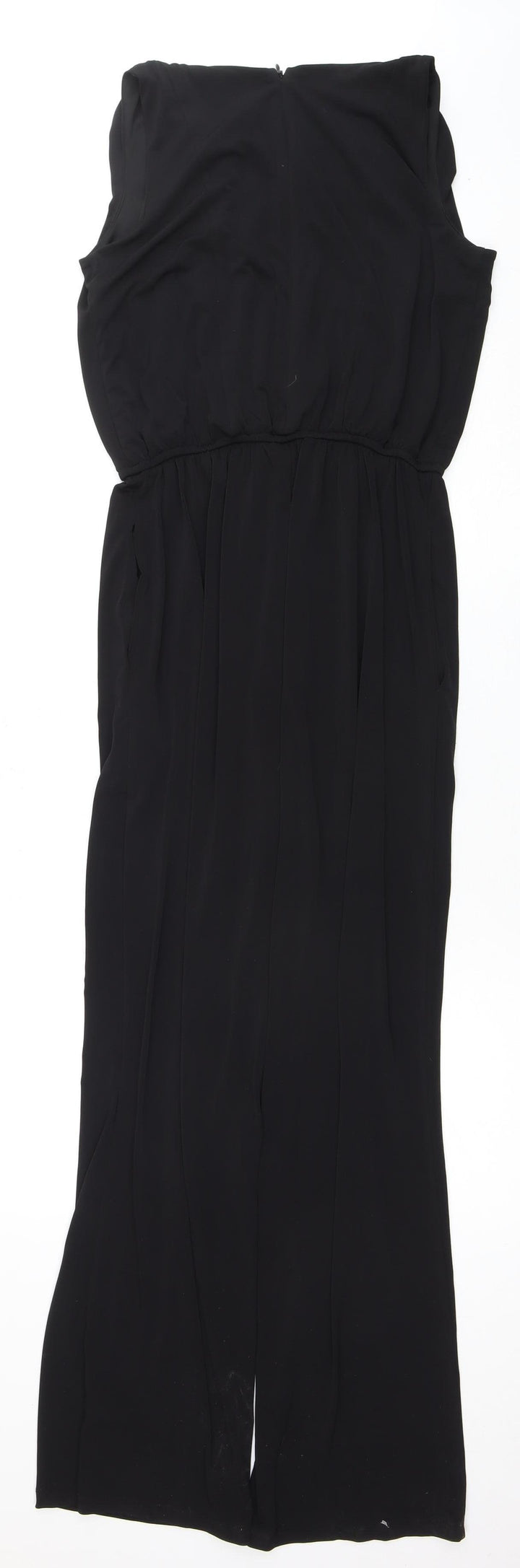 Donna Ricco Women's Black Sleeveless Jumpsuit Size 12