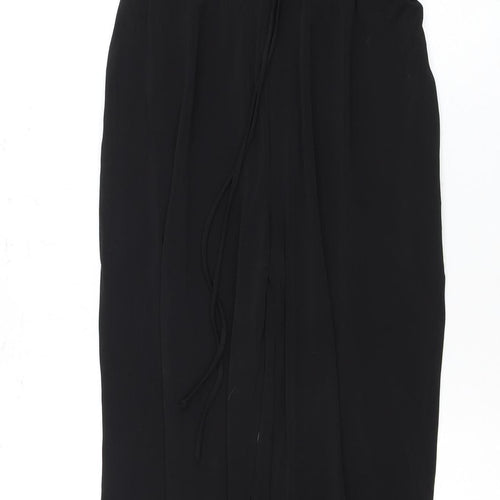 Donna Ricco Women's Black Sleeveless Jumpsuit Size 12