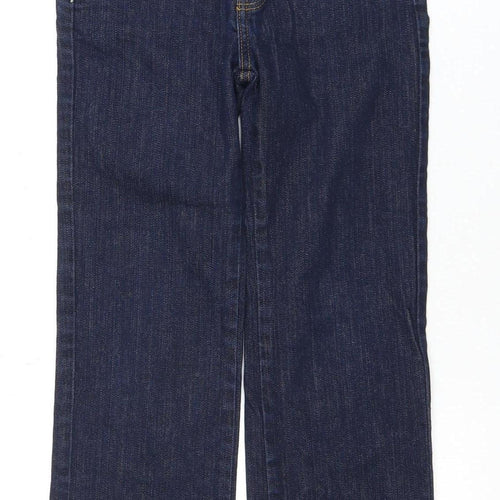 John Lewis Girls' Blue Straight Jeans Size 9 Yrs