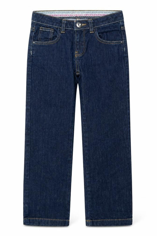 John Lewis Girls' Blue Straight Jeans Size 9 Yrs