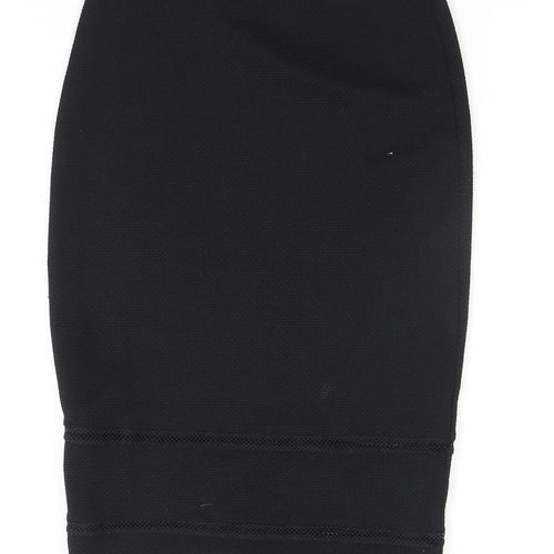 River Island Women's Black Pencil Skirt Size 6