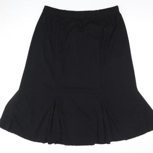 Afibel Women's Black Skirt UK 20/22