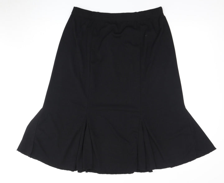 Afibel Women's Black Skirt UK 20/22