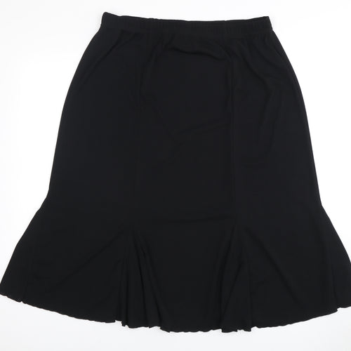 Afibel Women's Black Skirt UK 20/22
