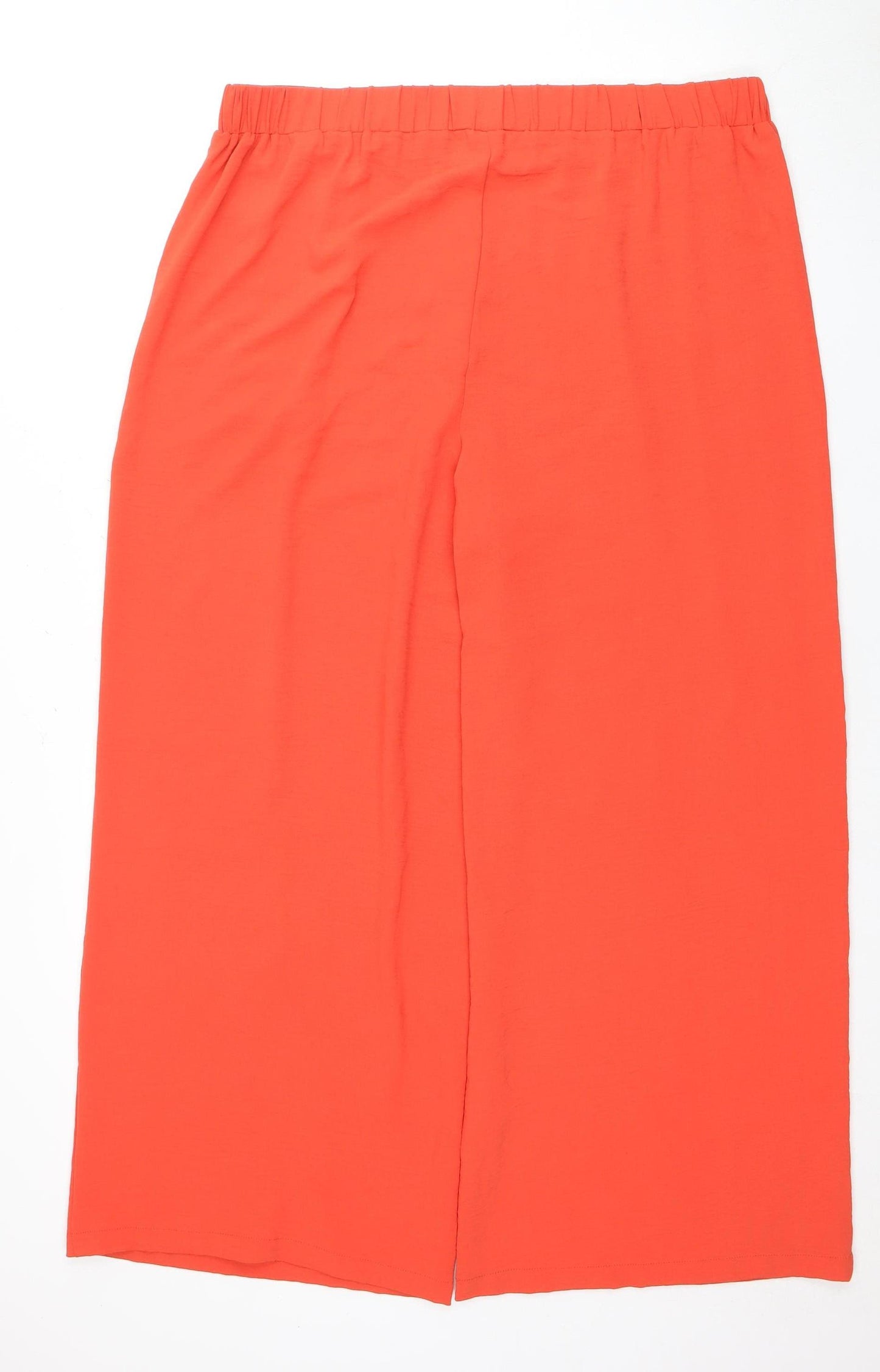 New Look Women’s Red Wide-Leg Trousers XL