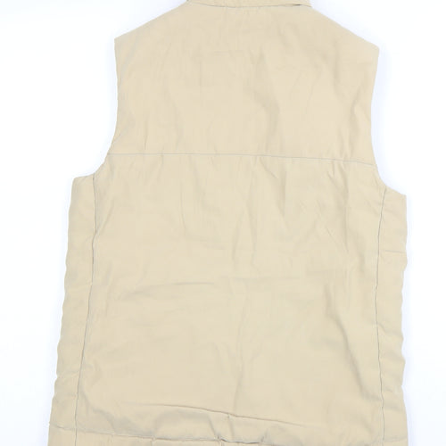 Dorothy Perkins Women's Beige Size 10 Sleeveless Waistcoat
