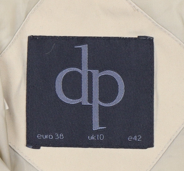 Dorothy Perkins Women's Beige Size 10 Sleeveless Waistcoat