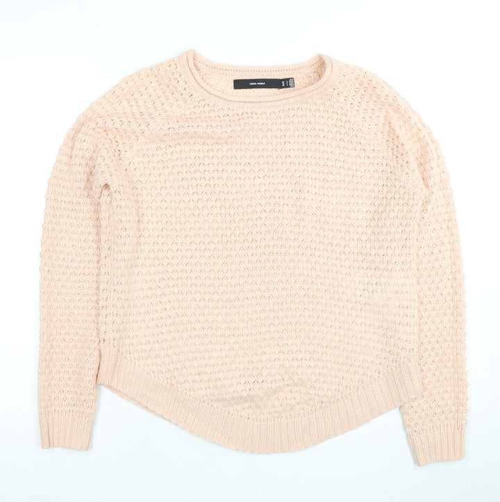 Vero Moda Women's Pink S Pullover Jumper