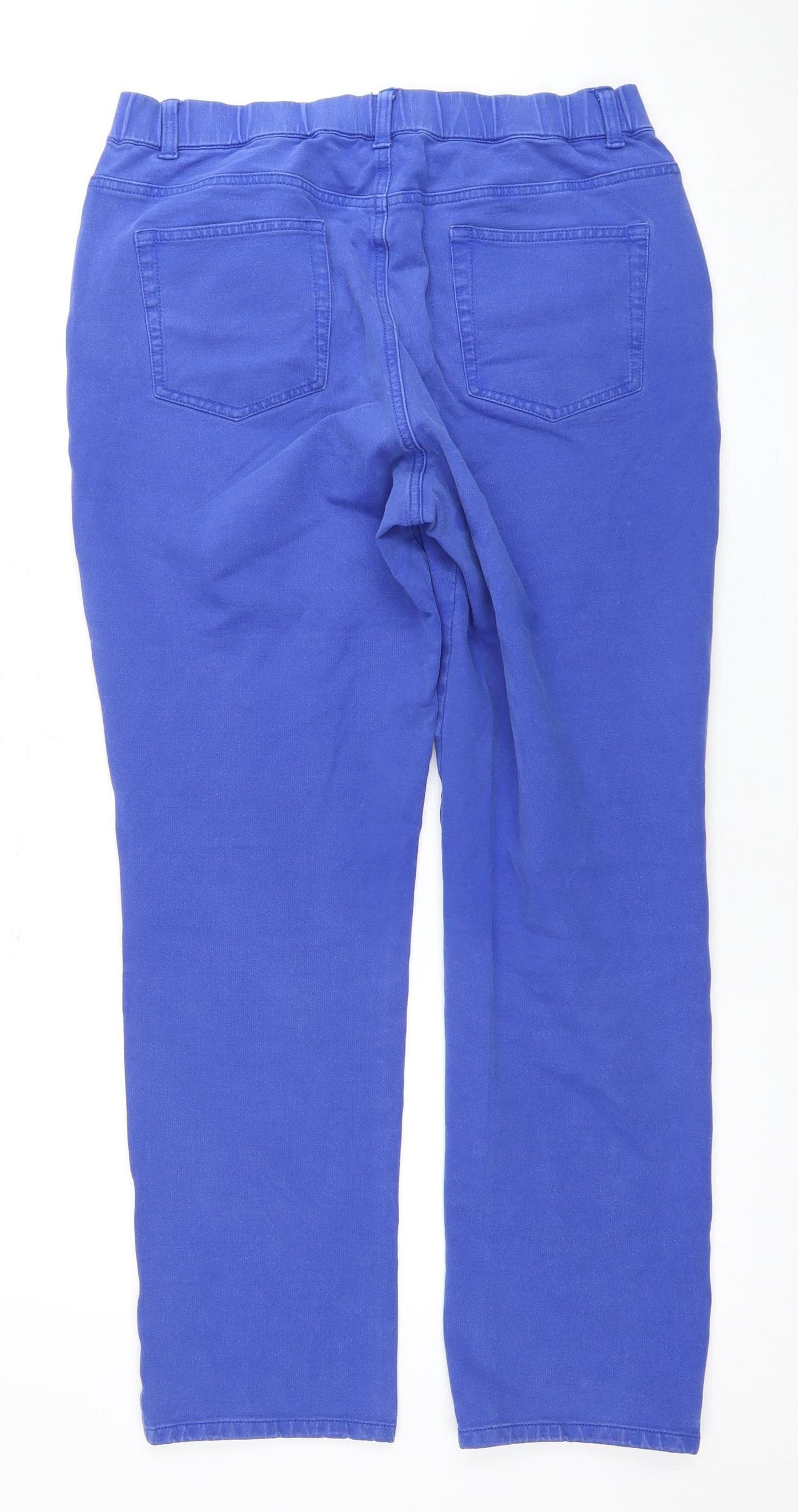 Quacker Factory Women's Blue Jeans, M