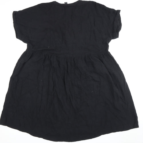 New Look Women's Black Shirt Dress Size 20