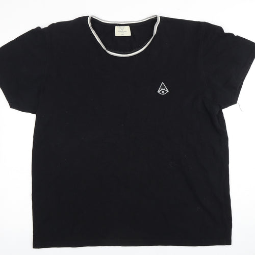 Shanaman Tees Men's Black 2XL T-Shirt Logo Accent